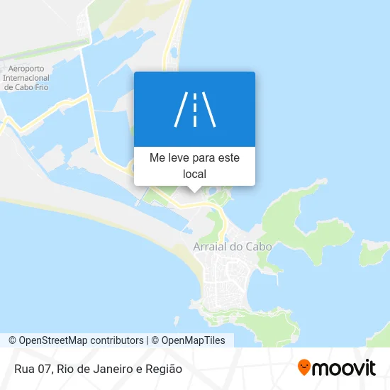 Rua 07 mapa