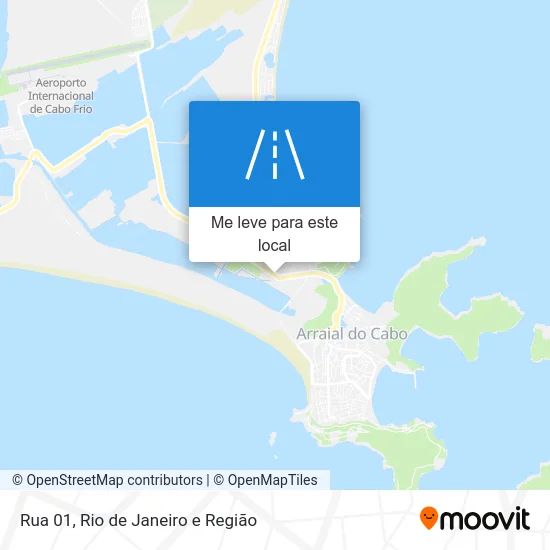 Rua 01 mapa