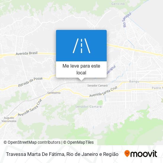 Travessa Marta De Fátima mapa
