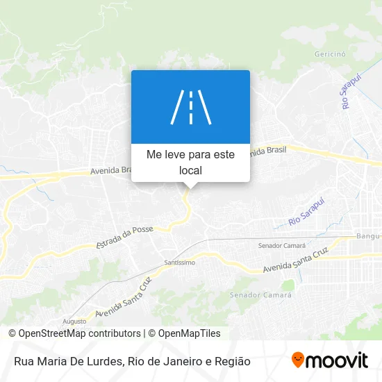 Rua Maria De Lurdes mapa