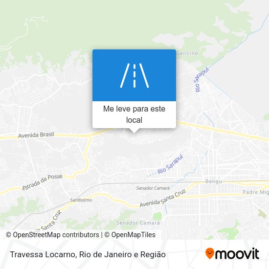 Travessa Locarno mapa