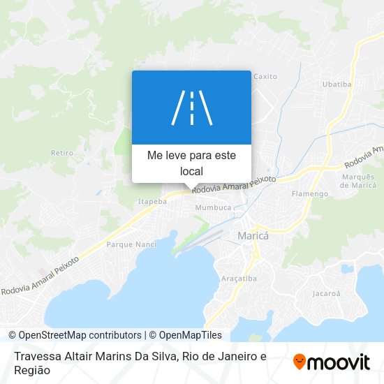 Travessa Altair Marins Da Silva mapa