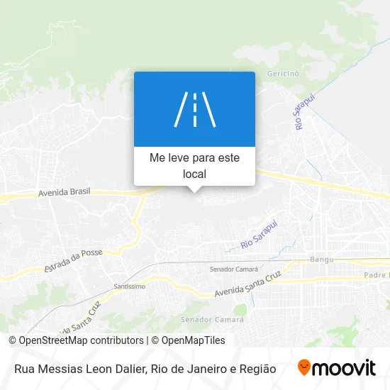 Rua Messias Leon Dalier mapa