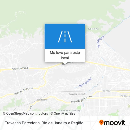 Travessa Parcelona mapa