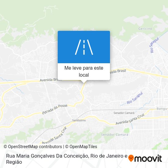 Rua Maria Gonçalves Da Conceição mapa