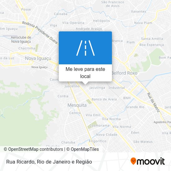 Rua Ricardo mapa