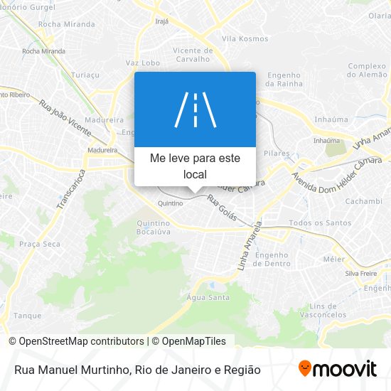 Rua Manuel Murtinho mapa