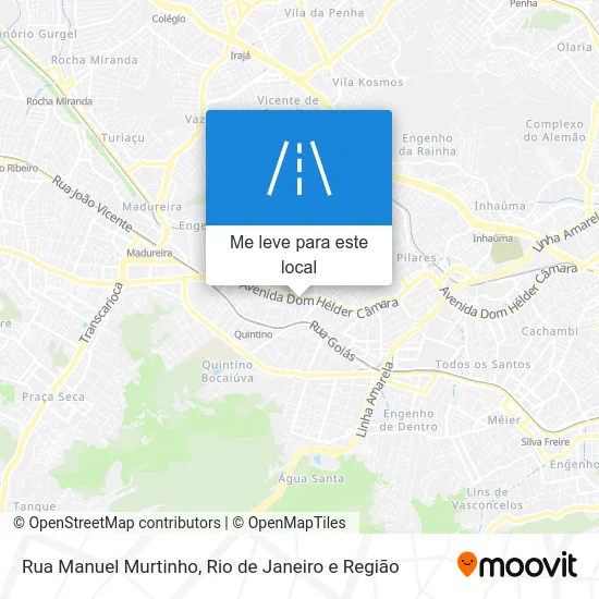 Rua Manuel Murtinho mapa