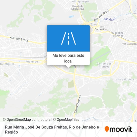 Rua Maria José De Souza Freitas mapa