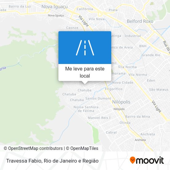 Travessa Fabio mapa