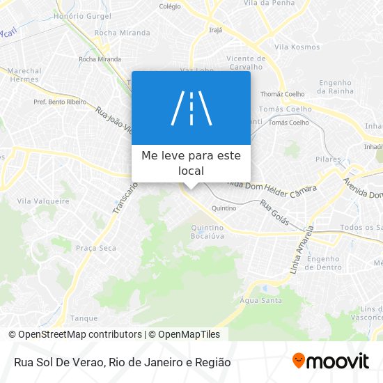 Rua Sol De Verao mapa