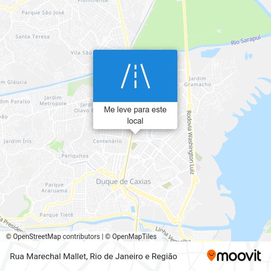 Rua Marechal Mallet mapa