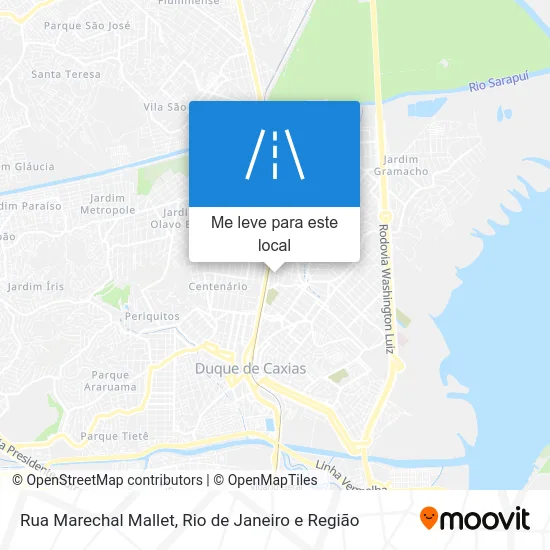 Rua Marechal Mallet mapa