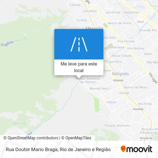 Rua Doutor Mario Braga mapa