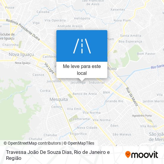 Travessa João De Souza Dias mapa