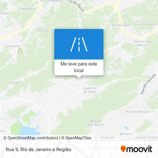 Rua 9 mapa