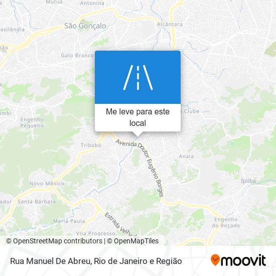 Rua Manuel De Abreu mapa