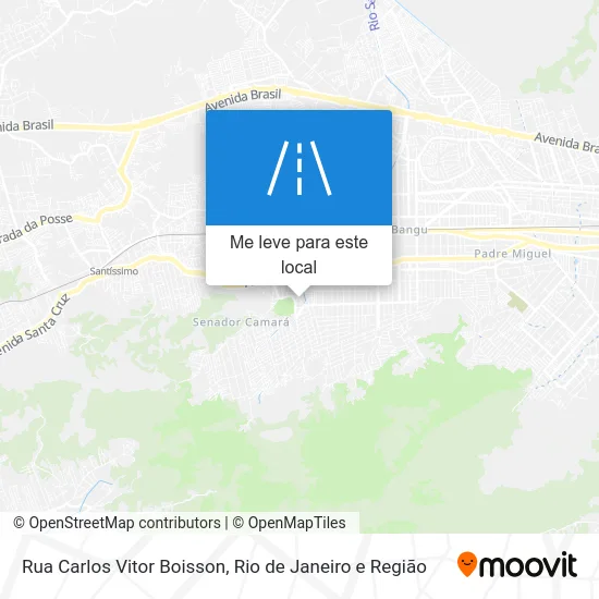 Rua Carlos Vitor Boisson mapa