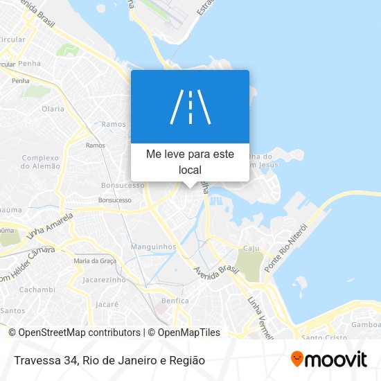 Travessa 34 mapa