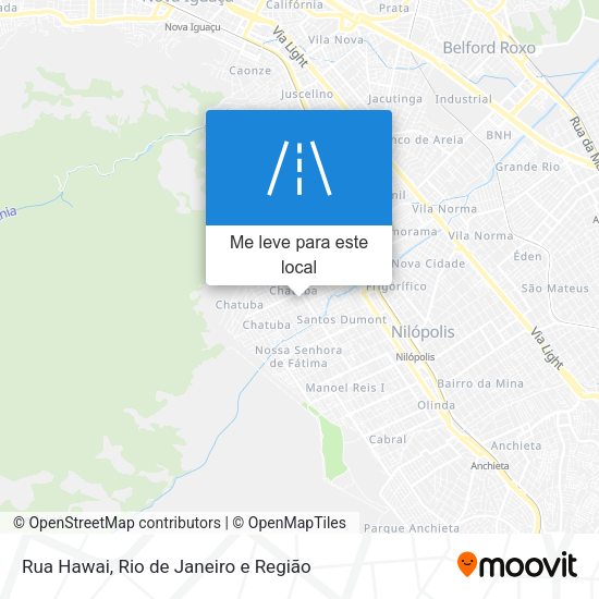 Rua Hawai mapa