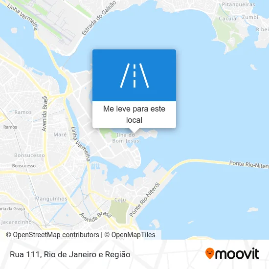 Rua 111 mapa