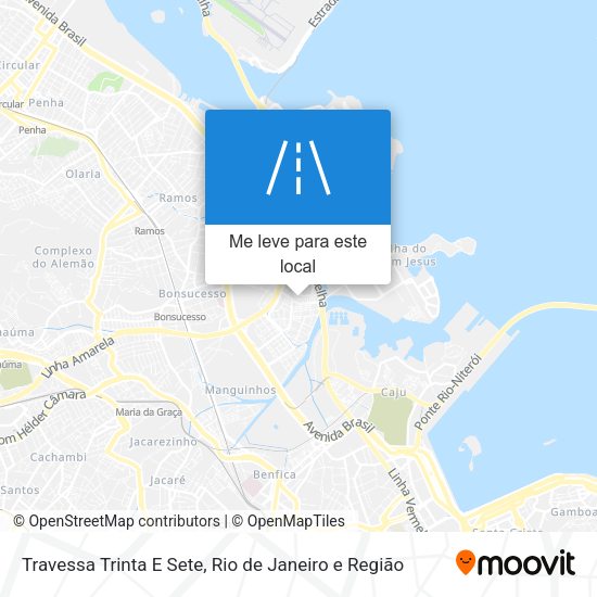 Travessa Trinta E Sete mapa