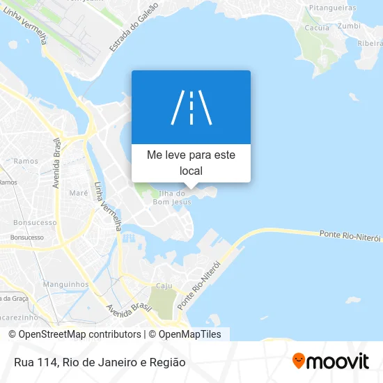 Rua 114 mapa