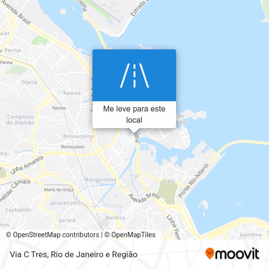 Via C Tres mapa