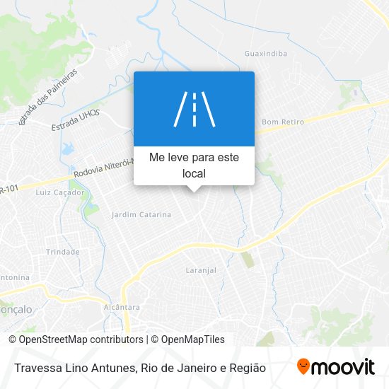 Travessa Lino Antunes mapa