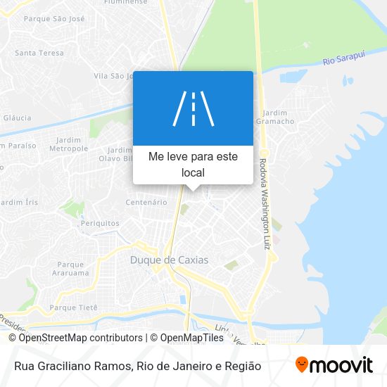 Rua Graciliano Ramos mapa