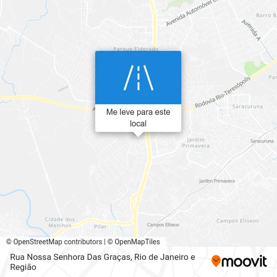 Rua Nossa Senhora Das Graças mapa