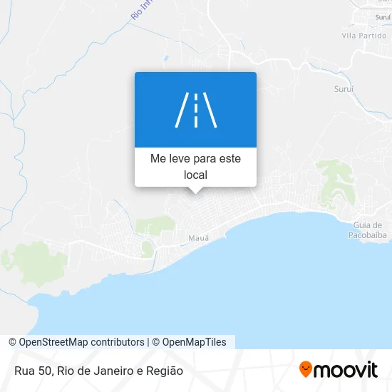 Rua 50 mapa