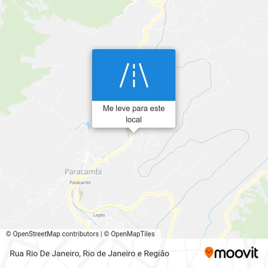Rua Rio De Janeiro mapa