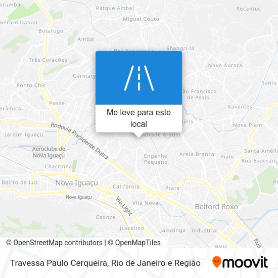 Travessa Paulo Cerqueira mapa