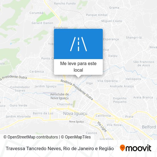 Travessa Tancredo Neves mapa