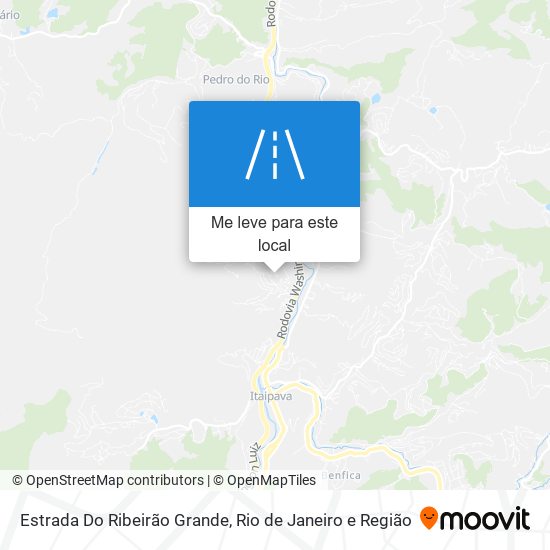 Estrada Do Ribeirão Grande mapa