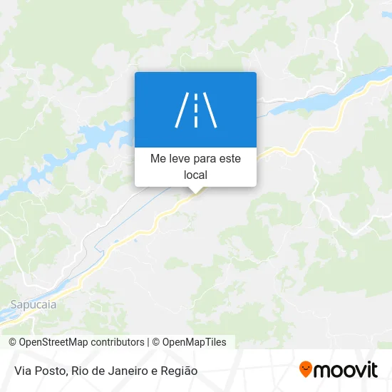 Via Posto mapa