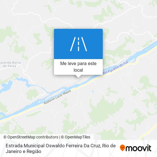 Estrada Municipal Oswaldo Ferreira Da Cruz mapa