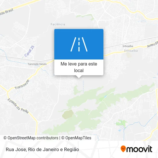 Rua Jose mapa
