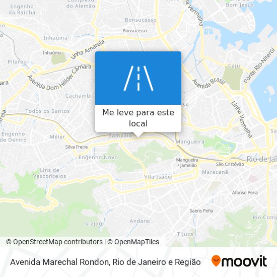 Avenida Marechal Rondon mapa