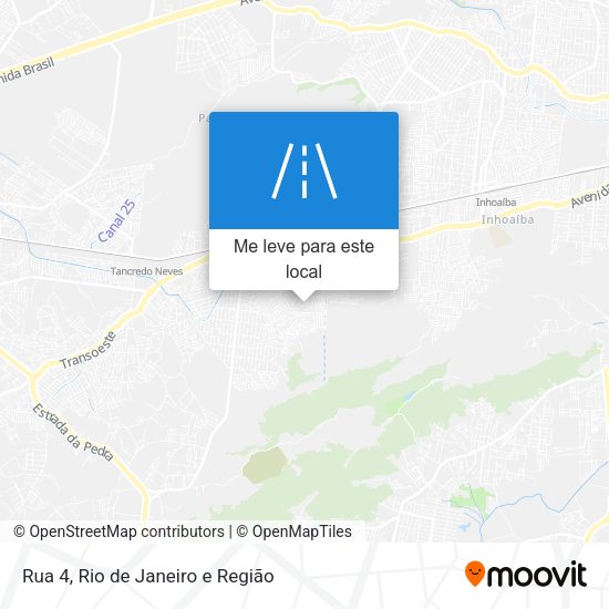 Rua 4 mapa