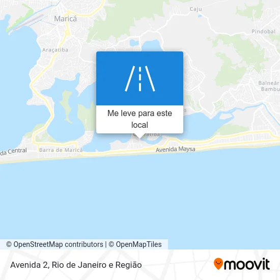 Avenida 2 mapa