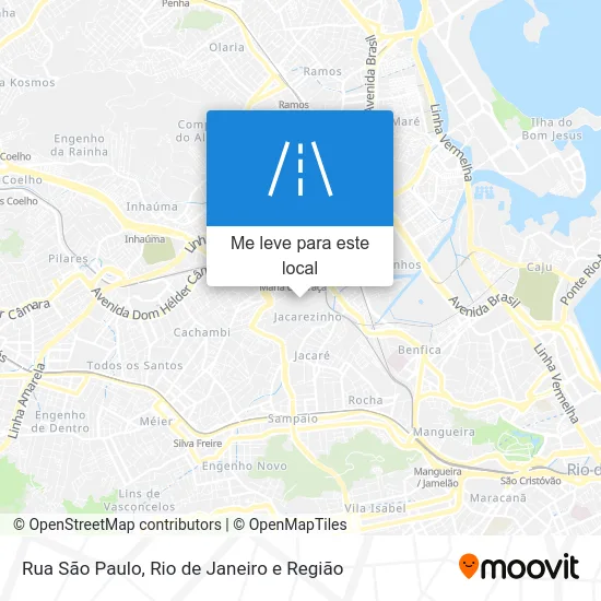 Rua São Paulo mapa