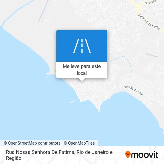 Rua Nossa Senhora De Fatima mapa