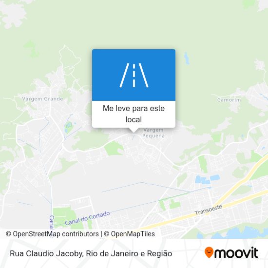 Rua Claudio Jacoby mapa