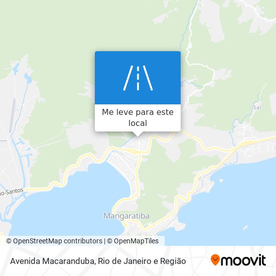 Avenida Macaranduba mapa