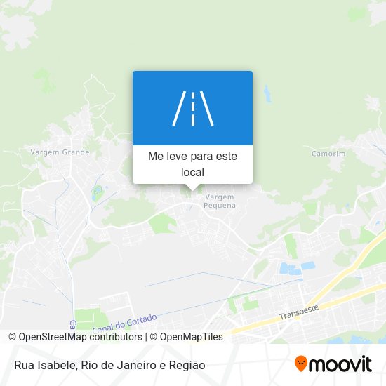 Rua Isabele mapa