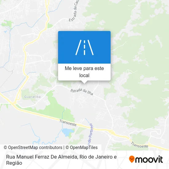 Rua Manuel Ferraz De Almeida mapa