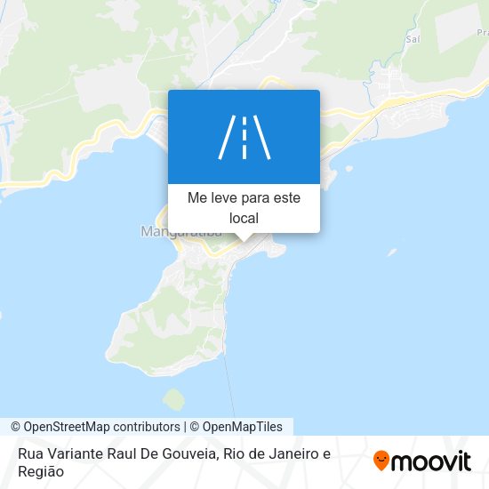 Rua Variante Raul De Gouveia mapa