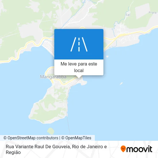 Rua Variante Raul De Gouveia mapa